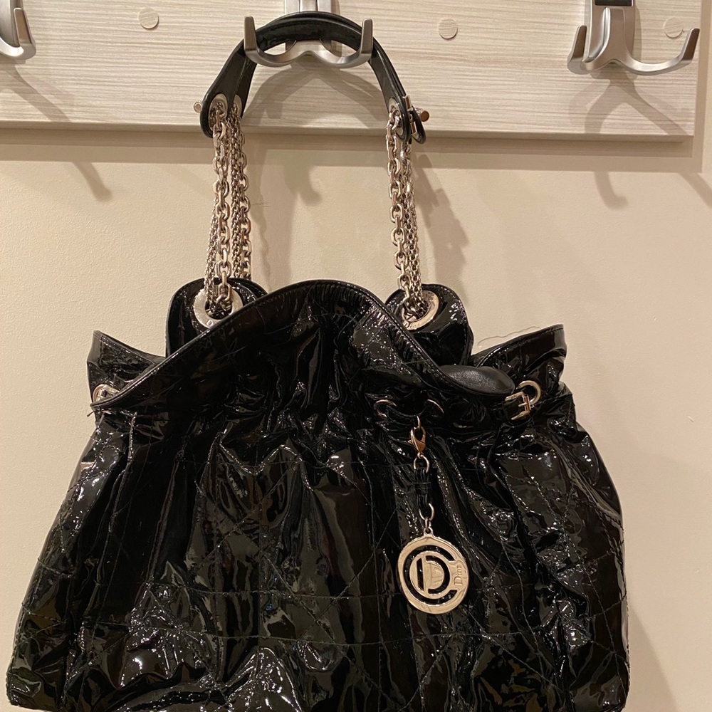 Christian Dior Patent Leather Bag